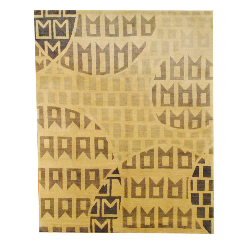 Tapis tibétain fait à la main