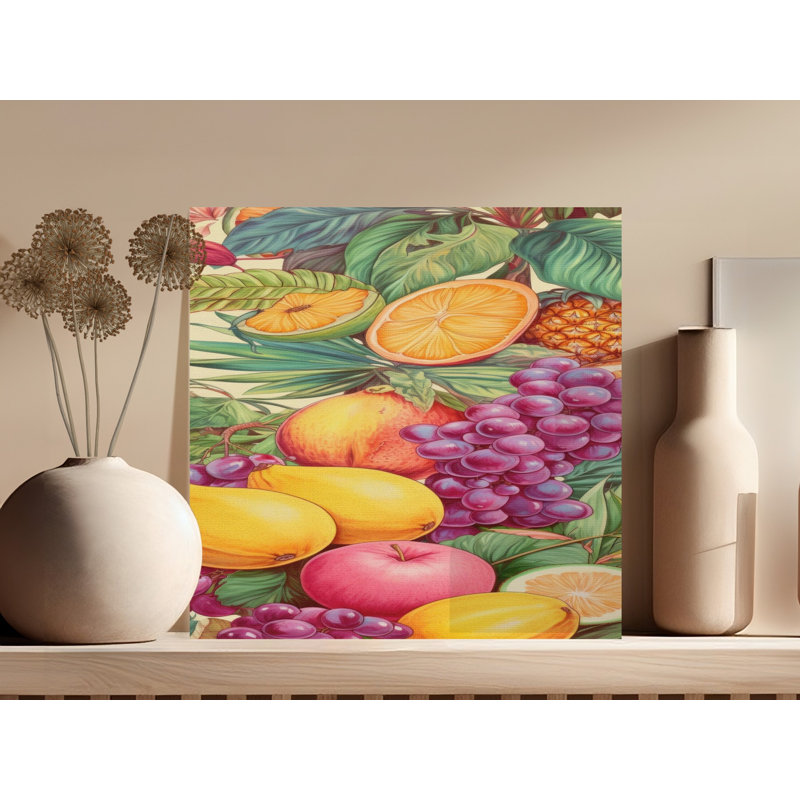 Runge Wrapped Canvas Print Set, 14x14