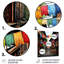 Colourful Laundry Clothes In City II - Laundry Metal Wall Art-101155236