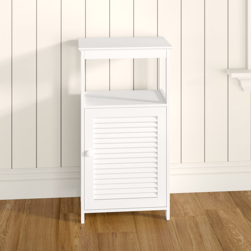 Solid Wood Freestanding Bathroom Cabinet