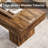 47 Inches Wooden Farmhouse Coffee Table-115419188