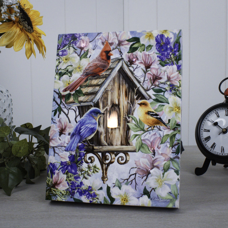 Spring Awakens 8x6 Lighted Tabletop Canvas