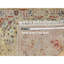 Tapis de couloir beige en laine et en soie 2 pi 6 po x 24 pi The Sunset Rosettes 8C5D374EA2ED44D0A9AD0441C93AD10C