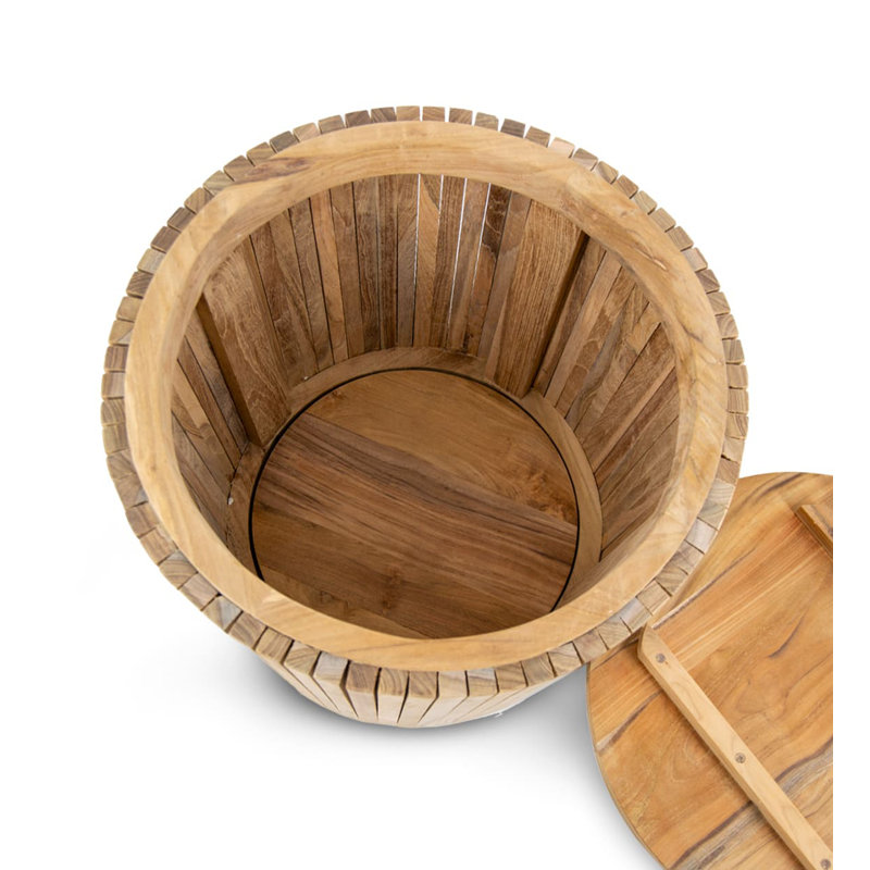 Adkisson Solid Wood End Table