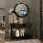 Lizabeta Solid Wood Circle Mirror-113006478