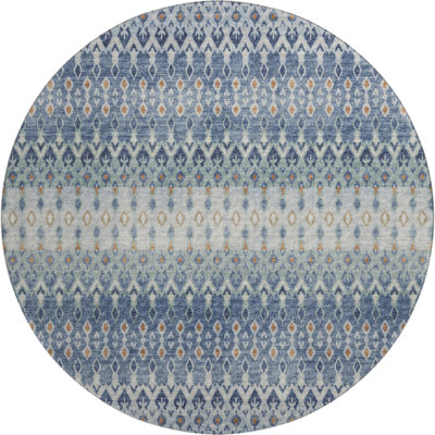 Premium Machine Washable Driessen AMF72 Seaglass Rug