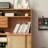 Wicker Modern Round Accent Cabinet