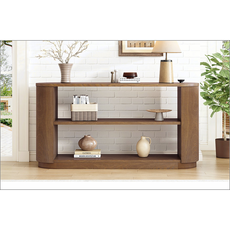 Console de vestibule moderne Mirod, Brun