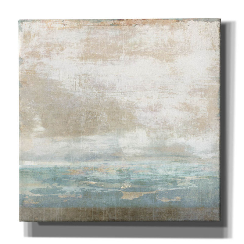 "Ocean Drift" par Suzanne Nicoll, art mural sur toile, 26 po x 26 po, H 37 po x l 37 po x P 1,5 po