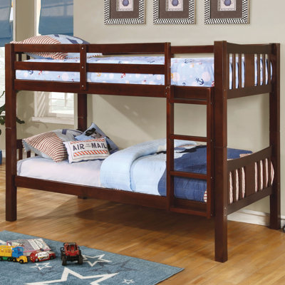 Aasu Kids Twin Over Twin Bunk Bed
