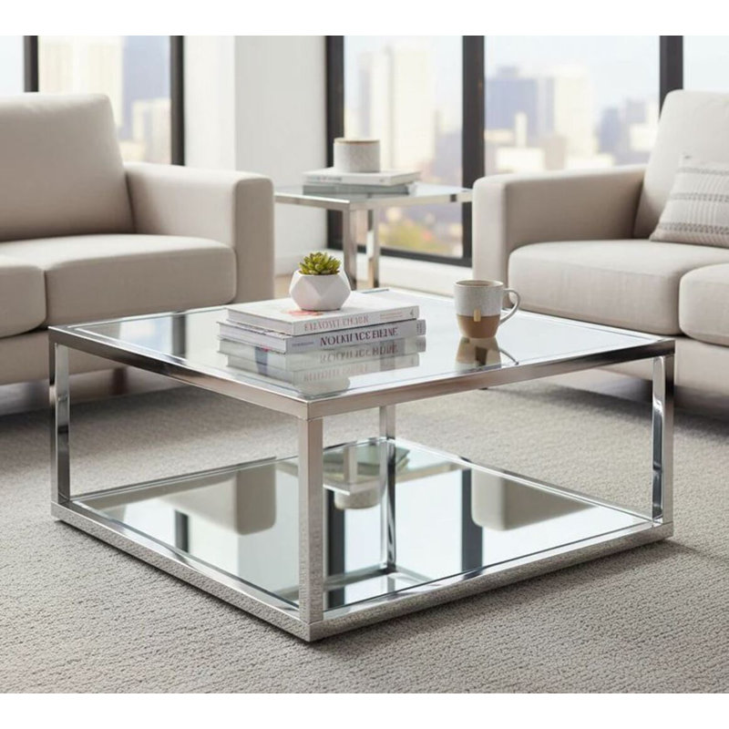 Table basse Vancouver, Argent argent