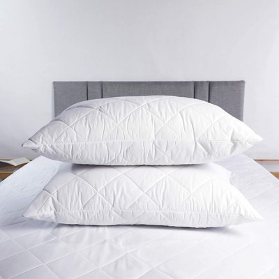 Bastille Premium Quilted Polyester L75 x W50cm Firm Support Pillow