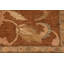 Tapis brun / beige en laine noué à la main de style oriental rectangulaire 8 pi 3 po x 10 pi Baccio