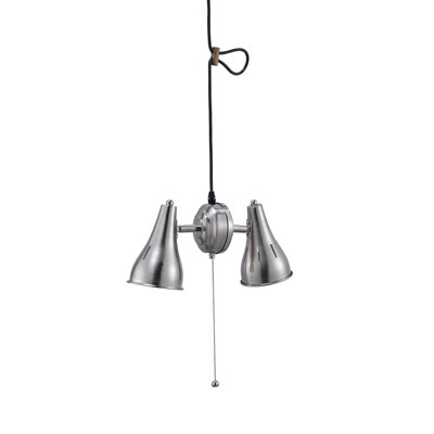 Frystown 2 - Light LED Cone Chandelier
