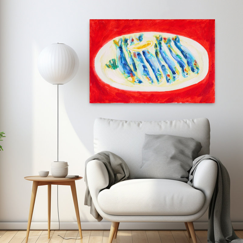 Art contemporain contemporain, H 24 po x l 36 po