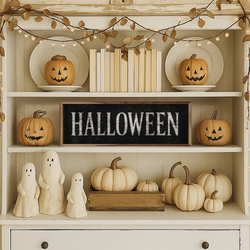 Halloween noir, H 8 po x l 24 po