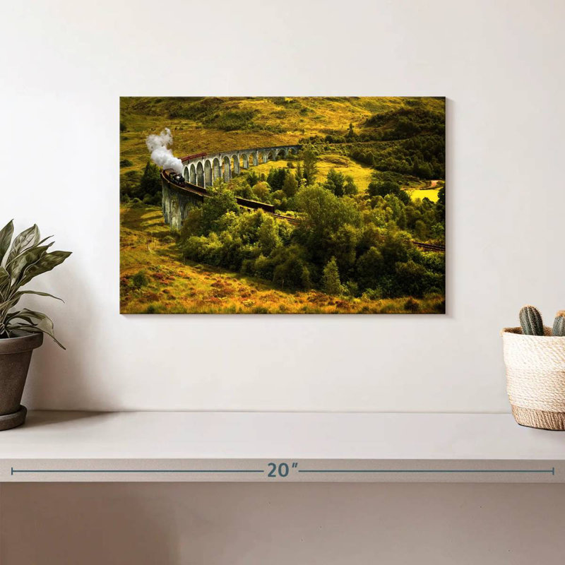 Mehar Jacobite Steam Train, 8" H x 12" W