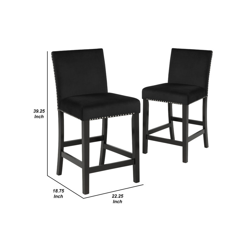 Ensemble de 2 chaises en bois Johnsons