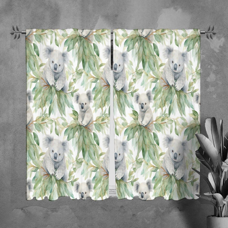 Yorlet Room Darkening Curtain Pair, 20" W x 61" L