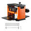 Raboteuse à trois pales, raboteuse de table de travail électrique de 13 pouces de largeur, moteur puissant de 2 000 W et 2 500 tr / min, deux rouleaux, protection supérieure, travail du bois à une vitesse, pour le bois dur et doux