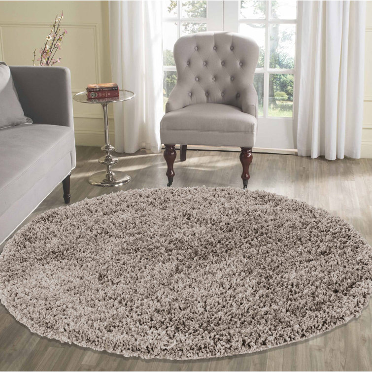 Esterly Light Beige Shaggy Rug