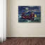 « christ on the sea of galilee » par print sur toile tendue Eugene Delacroix-225360146