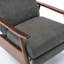 Fauteuil inclinable gris anthracite