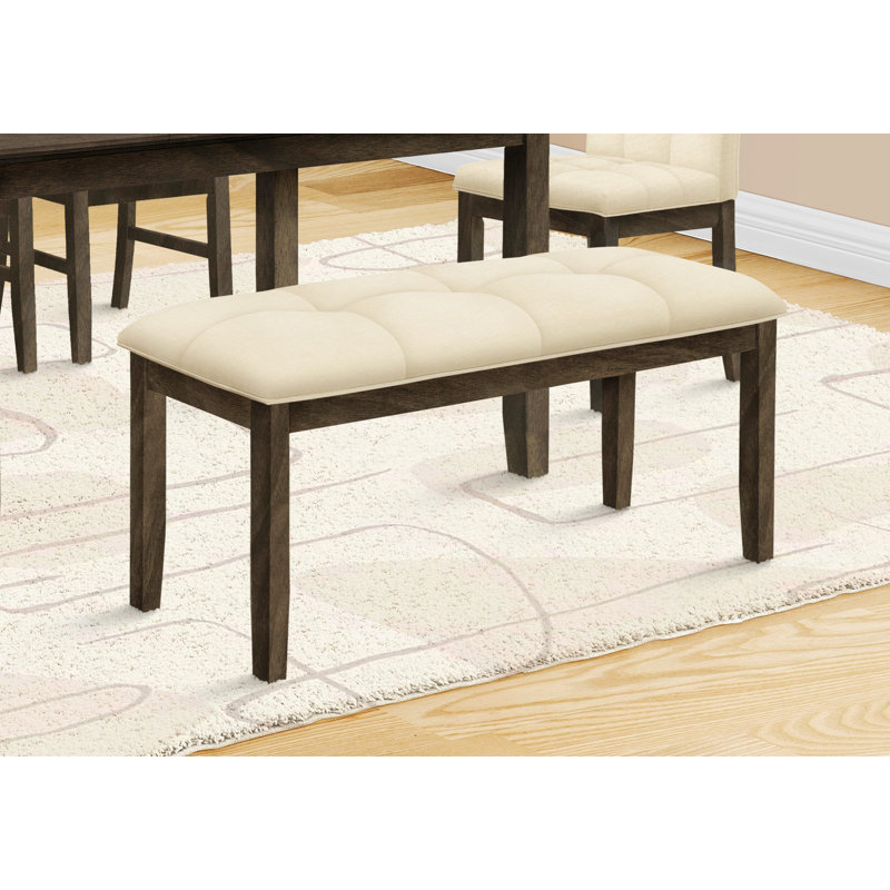 Dining Room Bench, Upholstered Bench, Transitional Bench