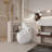Egg Shape Smart Toilet, Single Flush, 1.28 GPF