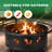 Patio 30 in. Round Steel Fire Pit