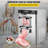 VEVOR 1400W 20/5.3 Gph Commercial Ice Cream Machine with LED Display Screen and Auto Shut-Off Timer