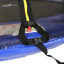 Charles Bentley 244cm Round Backyard Trampoline with Safety Enclosure