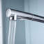 Robinet de cuisine à installation à un trou avec douchette extractible Hena - Chrome poli-55217762