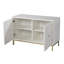 Armoire d'appoint en duvet à deux portes Claverton, blanc-1847330042