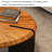 Retro round coffee table-1814287769