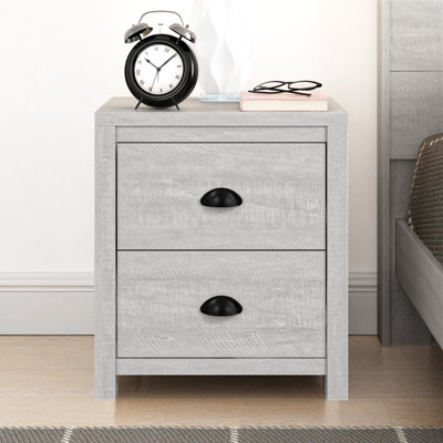 Isenbert Crissman 2 Drawer Nightstand