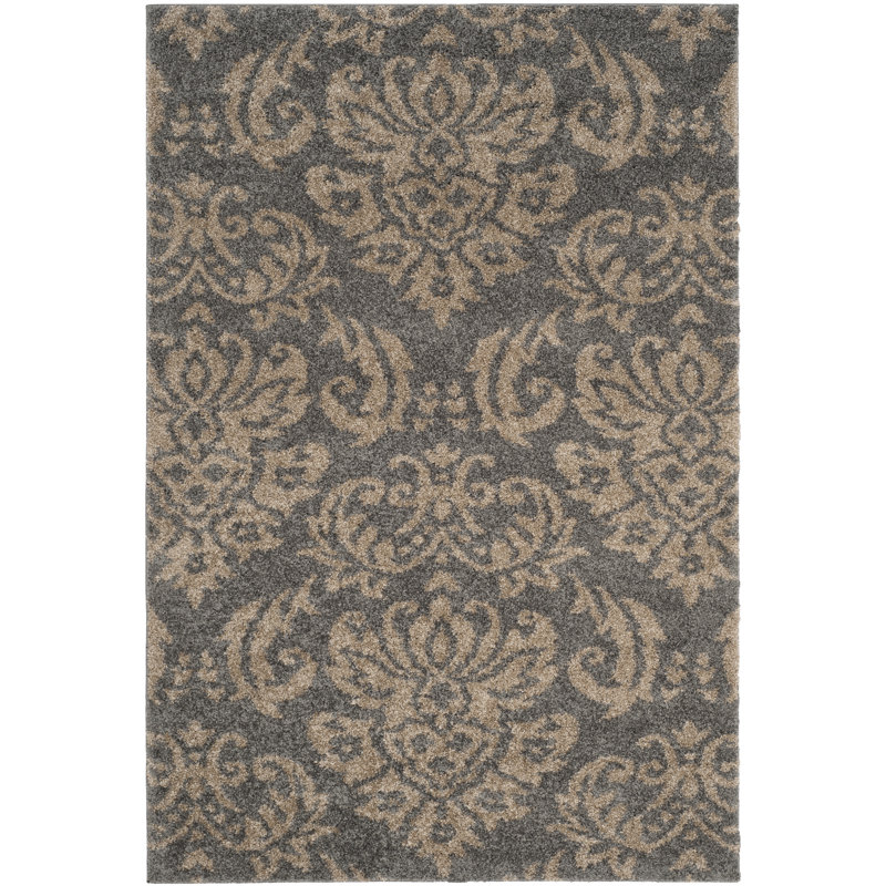 Ellyona Shag Performance Abstract Rug, Rectangle 9' x 12'