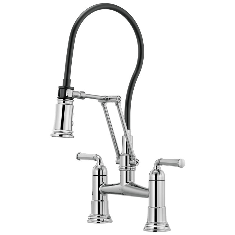 Rook® Articulating Bridge Faucet, Chrome