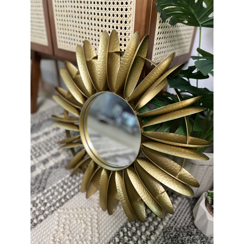 Metal Round Wall Mirror
