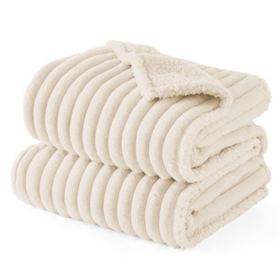 Bedsure Waterproof Dog Blankets - Soft Puppy Cat Blanket Corduroy Fleece for Couch Protector Washable, Cozy Calming Reversible Furniture Protection for Pet