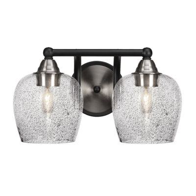 Barre d'éclairage de salle de bain 2 lumières Michell