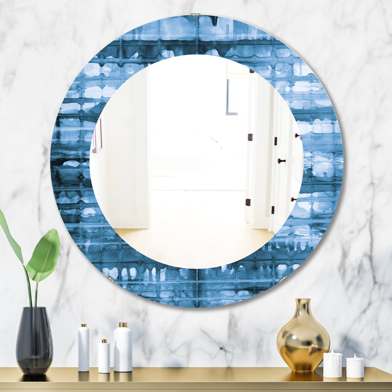 Miroir géométrique, H 31,5 po x l 23,7 po
