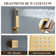 12 Inch Thermostatic Wall Mounted Rainfall Shower System with Rough-in Valve