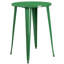 Ensemble de tables de bar rondes en métal pour l'intérieur et l'extérieur Gyala-96103402-96104964
