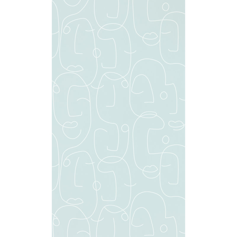 10.05m x 52cm Matte Wallpaper Roll, Mist