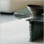 Table basse en marbre naturel, petit accent de salon, surface polie, pierre véritable, 27,6 x 12,6 pouces, élégante et durable