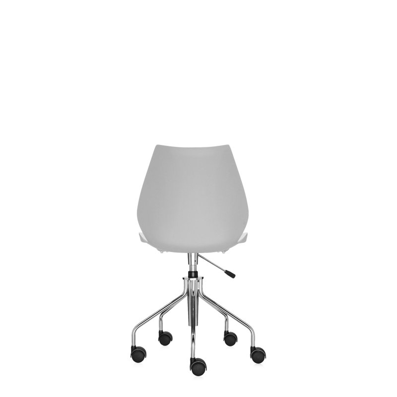 Maui Swivel Task Chair, Pale Gray