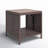 Camerin Square Metal Outdoor Side Table , 18'' in. W 18'' in. D-1363542266-1363542260