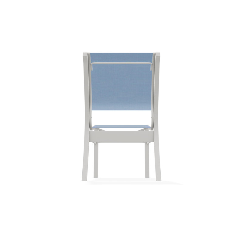 Leeward Outdoor Dining Chair, Snow, Sky