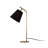 Elegant Metal Table Lamp, 6.3 x 11.0 x 26.4 inches | Durable Metal Body, E27 Socket (Max 40W) | 78.7-inch Cable, IP20 Rated | Perfect for Living Room, Bedroom, or Office Decor, Stylish & Functional Lighting Solution-1176419169
